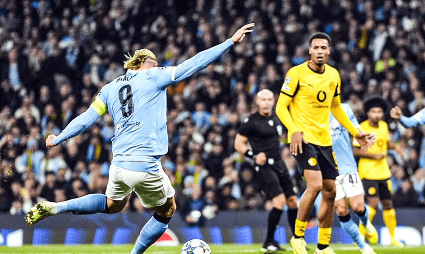 สรุปผลแชมเปียนส์ลีก: แมนซิตี้ถล่มดอร์ทมุนด์ 4-1! บาร์เซโลน่าช็อกเสมอ 3-3 อินเตอร์ มิลานคว้าชัยชนะสี่นัดติดต่อกัน ขณะที่มูรินโญ่พ่ายแพ้เป็นนัดที่สี่ติดต่อกัน_การแข่งขัน_ไครัต_มาร์กเซย