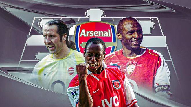 ทีมยอดเยี่ยมตลอดกาลของอาร์เซนอล! เฮนรี่นำทัพ, อดีตนักเตะสเปอร์สจุดประกายการถกเถียง? _กองกลาง_ ลอนดอน แมนเชสเตอร์ ซิตี้