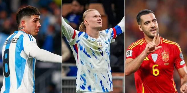 รอบคัดเลือกฟุตบอลโลกเข้าสู่ช่วงสุดท้าย ขณะที่การจัดอันดับทีมชาติของนักเตะพรีเมียร์ลีกถูกเปิดเผย _การแข่งขัน_ฮาแลนด์_ไรซ์