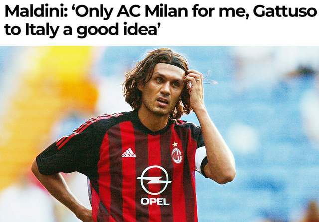 มัลดินี่: เอซี มิลาน คือทางเลือกเดียวของผม การแต่งตั้ง กัตตูโซ่ ของอิตาลีเป็นการตัดสินใจที่ถูกต้อง _ทีมลักเซมเบิร์ก_ _การแข่งขัน_ _ตำนาน_