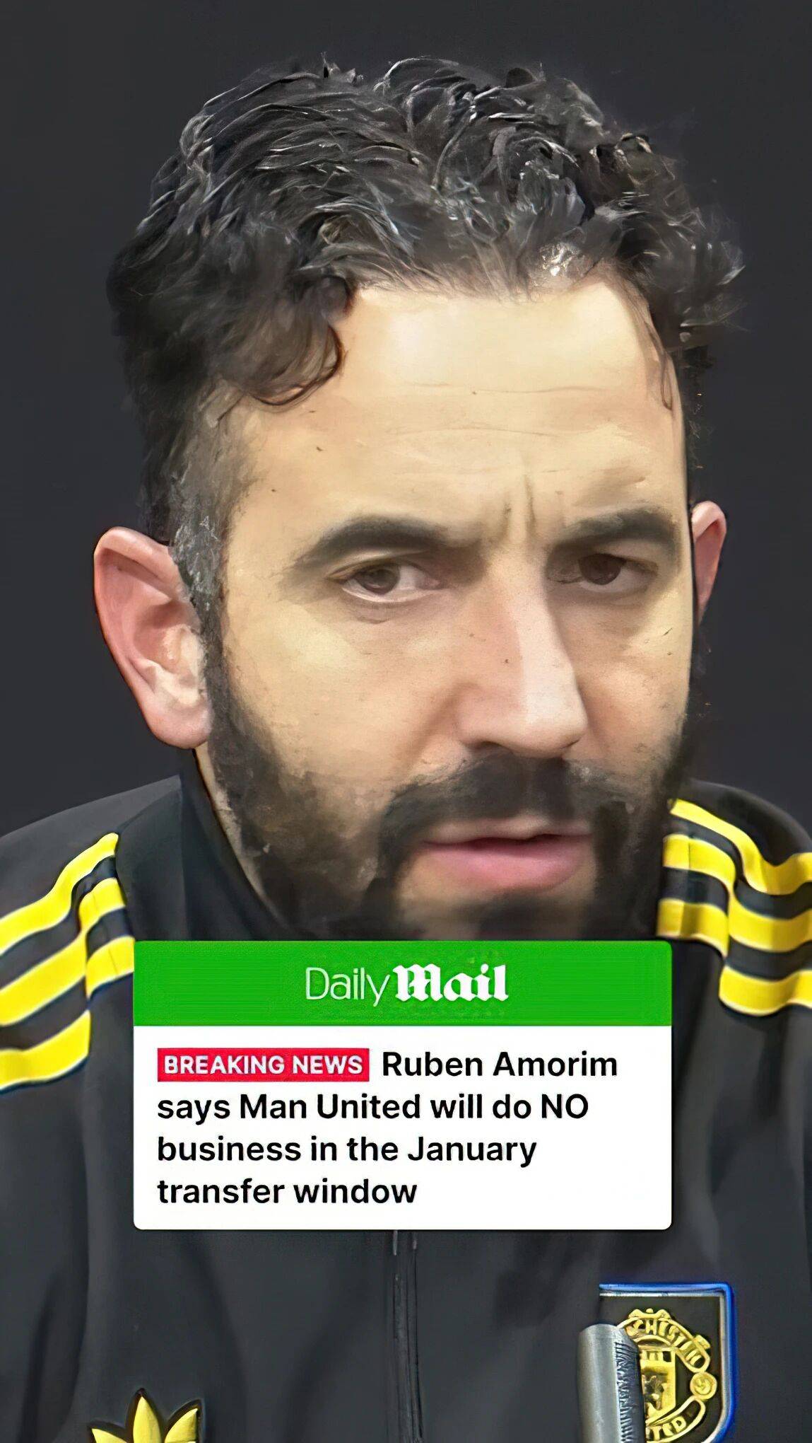 แมนเชสเตอร์ ยูไนเต็ด เล็งคว้าตัวกองกลางในนาทีสุดท้ายในช่วงตลาดซื้อขายนักเตะฤดูหนาว! เซอร์ อเล็กซ์ เฟอร์กูสัน เชื่อว่าทีมชุดปัจจุบันแข็งแกร่งพอสำหรับแชมเปียนส์ลีก ยังคงสนับสนุน Amoim_แอตเลติโก มาดริด_โรม่า_แมนเชสเตอร์ ซิตี้